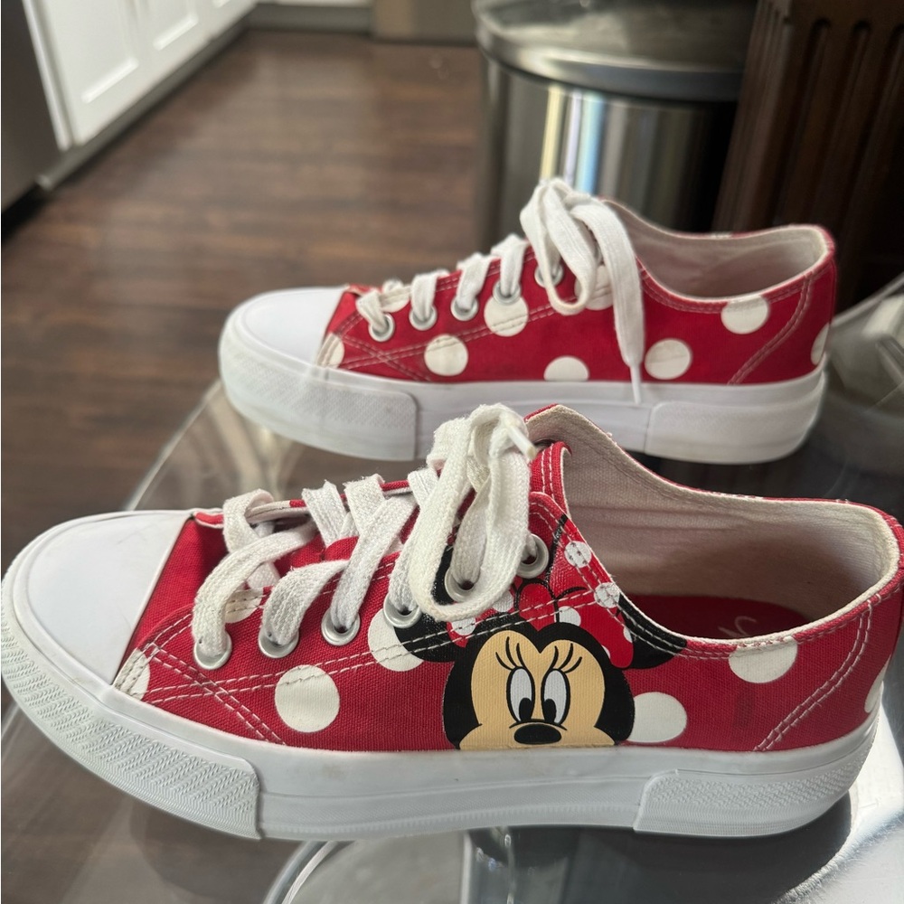 Disney Red Polka Dot Sneakers